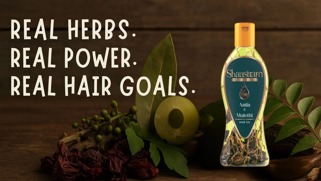 Shaastram: Herbal Power for Real Hair.