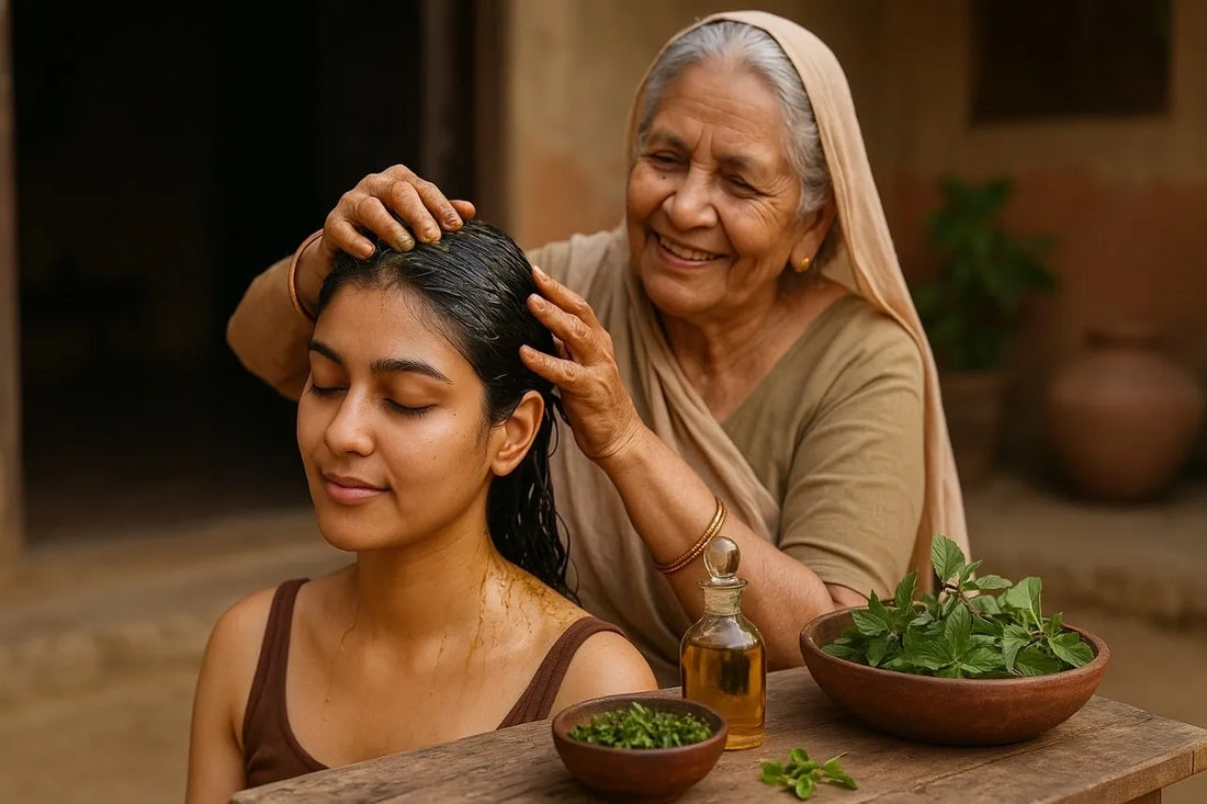 Why ‘Daadi’ Was Right about Oil Massages Using Herbs