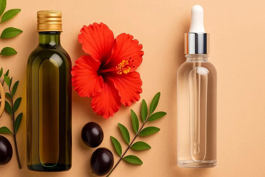 Herbal Hair Oil vs. Synthetic Serums: What’s Better for Your Hair herbal vs. synthetic herbal vs synthetic