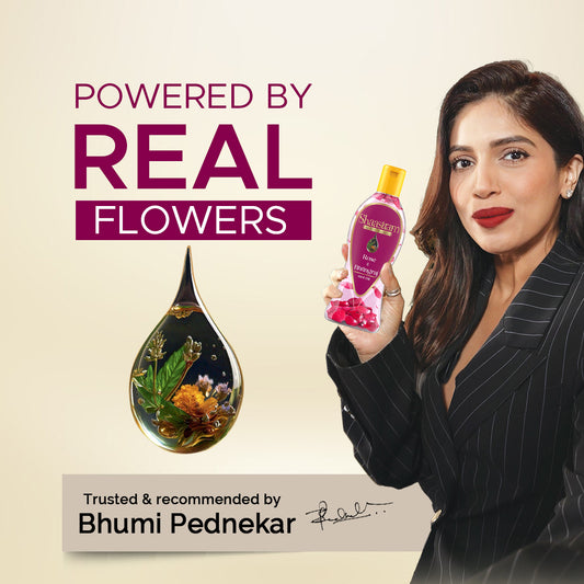 Prevent Grey Hair – Rose & Bhringraj Herbal Hair Oil