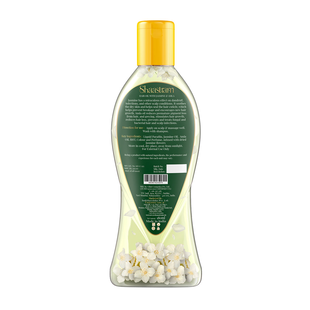 Relieve Stress – Jasmine & Amla Herbal Hair Oil