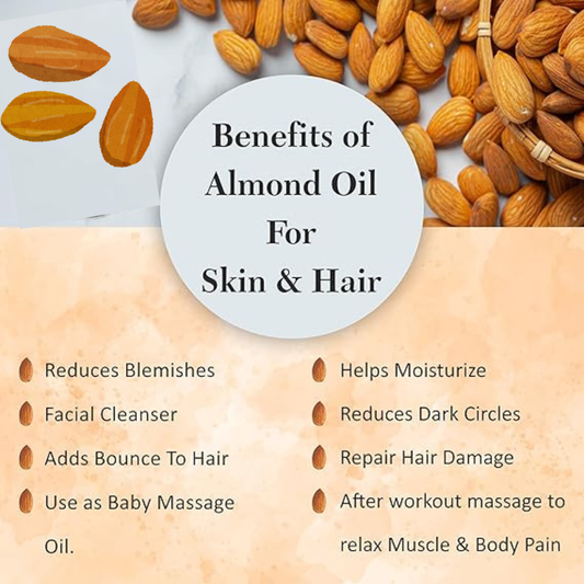 Almond hair oil benefits