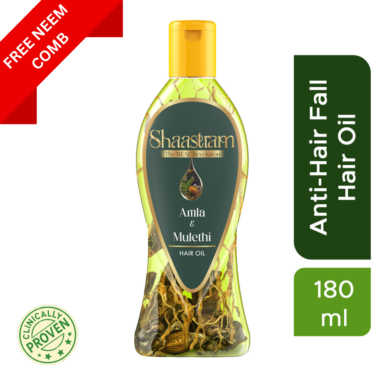 Reduce Hair Fall – Amla & Mulethi Herbal Hair Oil