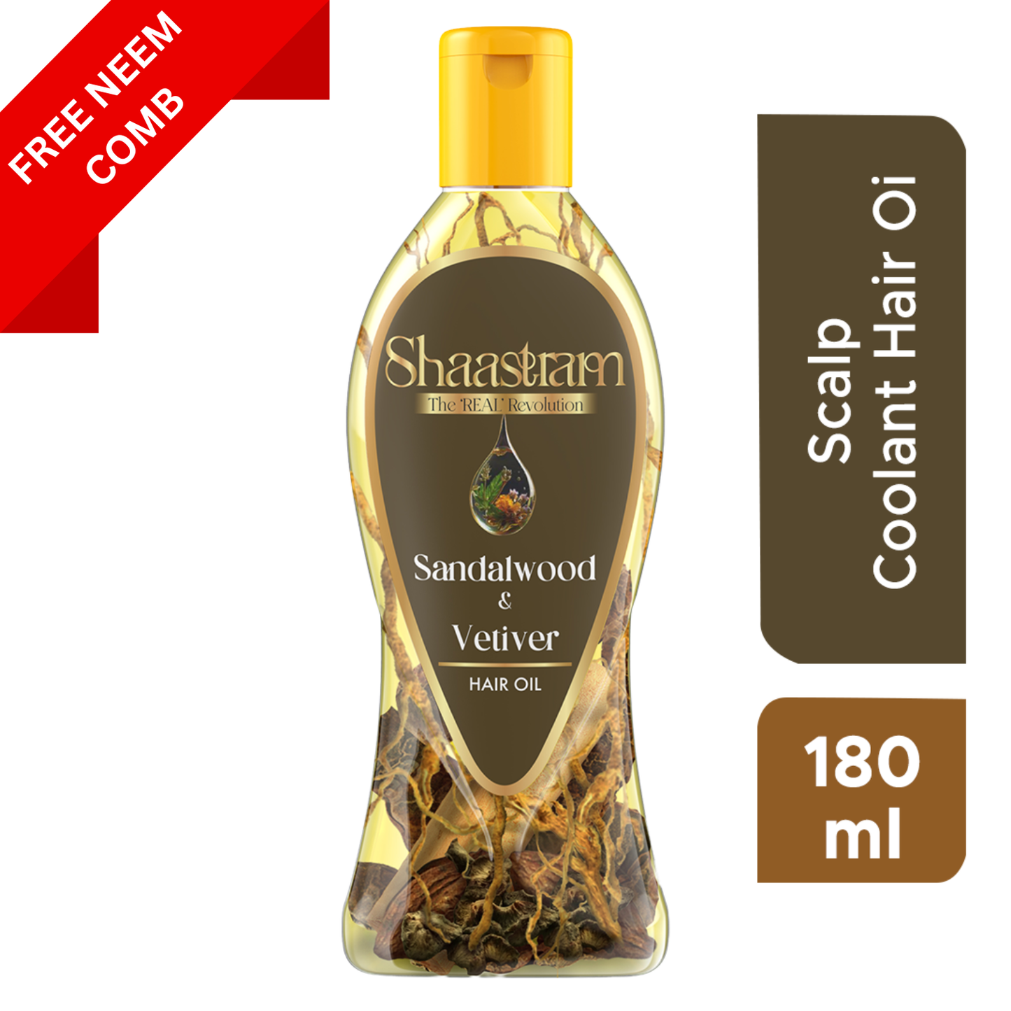 Soothe Dry Itchy Scalp – Sandalwood &amp; Vetiver Herbal Hair Oil