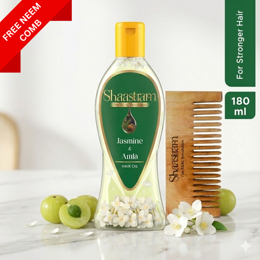 Relieves Stress – Jasmine & Amla Herbal Hair Oil
