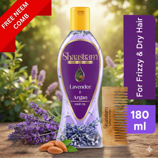 Manage Frizz – Lavender & Argan Herbal Hair Oil