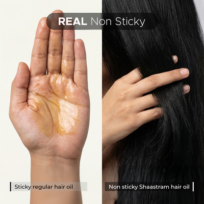 Reduce Hair Fall – Amla & Mulethi Herbal Hair Oil with Free Neem Comb